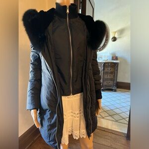 Like New!  Never Worn!  Viva Vida Pablo Porfirio Black Winter Coat